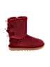 Ugg 100% Leather Red Boots Size 8 - photo 1