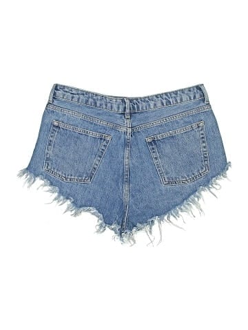 Topshop Denim Shorts (view 2)