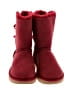 Ugg 100% Leather Red Boots Size 8 - photo 2