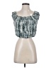 O'Neill 100% Rayon Silver Sleeveless Blouse Size S - photo 1