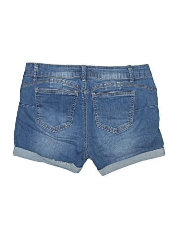 Wax Jean Denim Shorts (view 2)