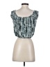 O'Neill 100% Rayon Silver Sleeveless Blouse Size S - photo 2