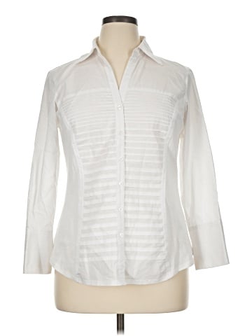 Larry Levine Long Sleeve Blouse (view 1)