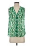 CAbi 100% Polyester Green Tank Top Size S - photo 1