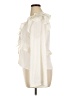 Pleione 100% Polyester Ivory Sleeveless Blouse Size XL - photo 5