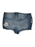 Torrid Floral Blue Denim Shorts Size 18 - photo 2