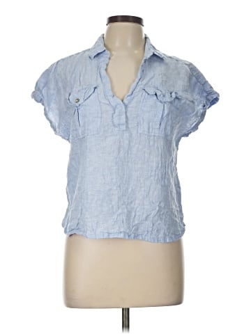 Nicole Miller New York Short Sleeve Blouse (view 1)