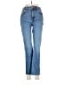 Zara Hearts Blue Jeans Size 4 - photo 1