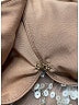 Self-Portrait 100% Polymide Brown Tan Cocktail Dress Size 2 - photo 7