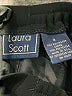 Laura Scott Solid Black Formal Skirt Size 8 - photo 4