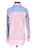J.Crew Color Block Blue Long Sleeve Button-Down Shirt Size 00 (petite) - photo 2