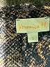 Veronica M. 100% Polyester Blue 3/4 Sleeve Blouse Size S - photo 4