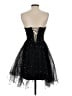 Assorted Brands 100% Polyester Stars Black Cocktail Dress Size 4 - photo 2