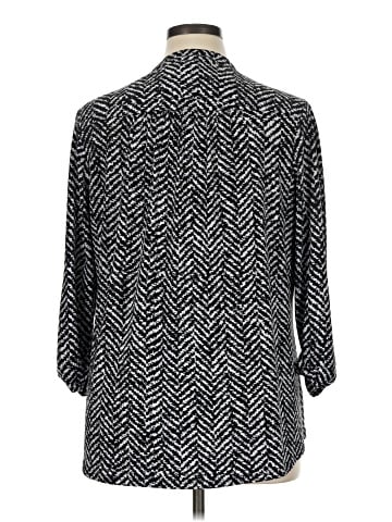 Roz & Ali 3/4 Sleeve Blouse (view 2)