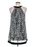 Forever 100% Polyester Animal Print Silver Casual Dress Size M - photo 2