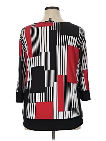 N Touch 3/4 Sleeve Blouse (view 2)
