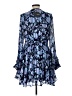 Mittoshop 100% Polyester Blue Cocktail Dress Size L - photo 2