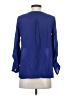Active USA 100% Polyester Blue Long Sleeve Blouse Size S - photo 2