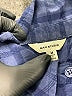Max Studio Plaid Blue Short Sleeve Button-Down Shirt Size M - photo 7