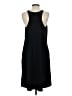 Athleta Solid Black Casual Dress Size S - photo 2