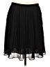 H&M 100% Polyester Solid Black Formal Skirt Size L - photo 1