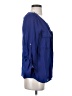 Active USA 100% Polyester Blue Long Sleeve Blouse Size S - photo 4