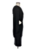 21 Saints 100% Polyester Solid Black Cocktail Dress Size M - photo 4