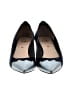 Fendi 100% Leather Color Block Black Pumps Size EU (IT) 37 / US 7 - photo 2