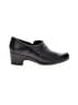 Clarks 100% Leather Black Heels Size 9 1/2 - photo 1