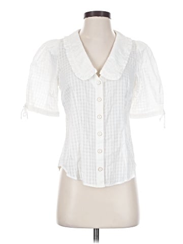 Maeve by Anthropologie Short Sleeve Blouse (view 1)