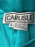 Carlisle 100% Silk Color Block Teal Silk Pants Size 14 - photo 7