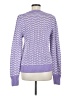 Greylin Chevron-herringbone Purple Pullover Sweater Size M - photo 2