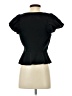 Express Black Short Sleeve Blouse Size S - photo 2