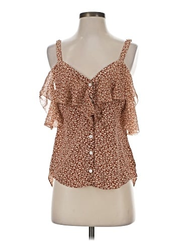 Veronica Beard Sleeveless Silk Top (view 1)