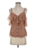 Veronica Beard 100% Silk Brown Sleeveless Silk Top Size 4 - photo 1