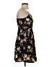 Xhilaration 100% Polyester Floral Black Casual Dress Size XS - photo 4