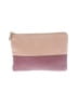 J.Crew 100% Leather Color Block Pink Leather Clutch One size - photo 1