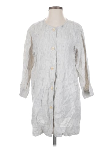 Eileen Fisher 3/4 Sleeve Button-Down Shirt (view 1)