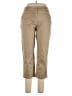 Cato Solid Tan Khakis Size 8 - photo 1