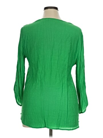 Notations Long Sleeve Blouse (view 2)