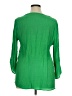 Notations Green Long Sleeve Blouse Size XL - photo 2