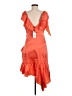 Cinq à Sept Orange Cocktail Dress Size 8 - photo 2
