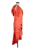 Cinq à Sept Orange Cocktail Dress Size 8 - photo 4