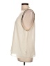 i Jeans by Buffalo 100% Polyester Ivory Sleeveless Top Size L - photo 5