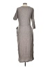 Promod Gray Casual Dress Size L - photo 2