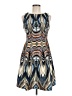 Gabby Skye Graphic Blue Cocktail Dress Size 6 - photo 1