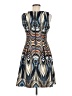 Gabby Skye Graphic Blue Cocktail Dress Size 6 - photo 2