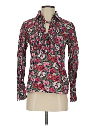 Liberty Art Fabrics for J.Crew Long Sleeve Blouse (view 1)