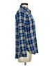 J.Crew Plaid Blue Long Sleeve Button-Down Shirt Size 8 (petite) - photo 4