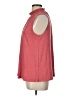 Cable & Gauge Red Sleeveless Blouse Size L - photo 5